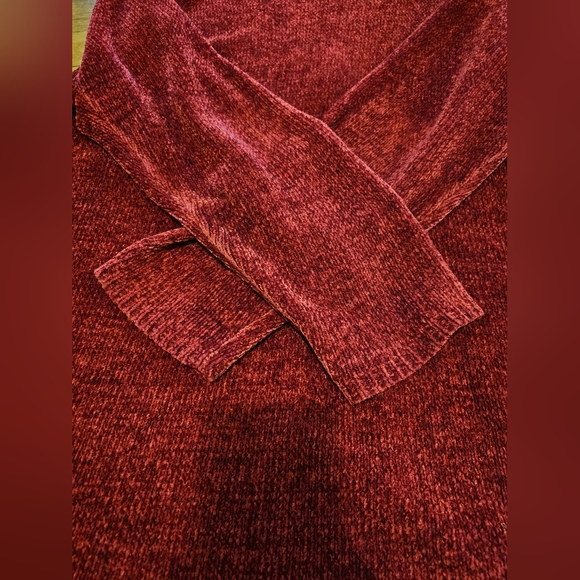 Deane and White Women's Red Soft Sweater Size 1x - Picture 3 of 5